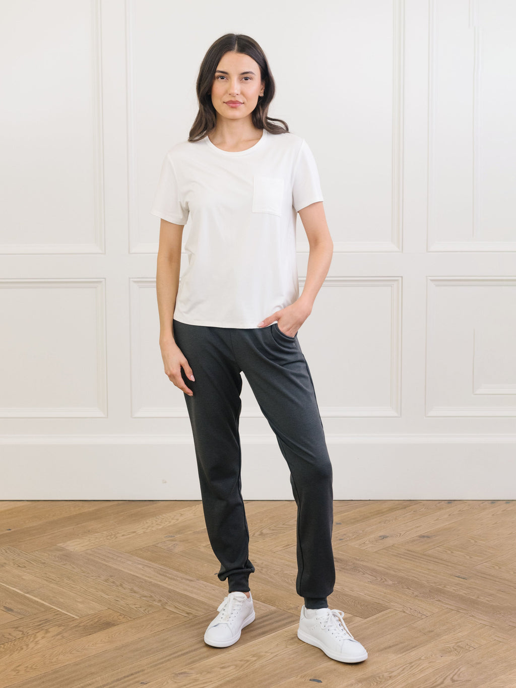 Women's Bamboo Stretch-Knit Lounge Tee
