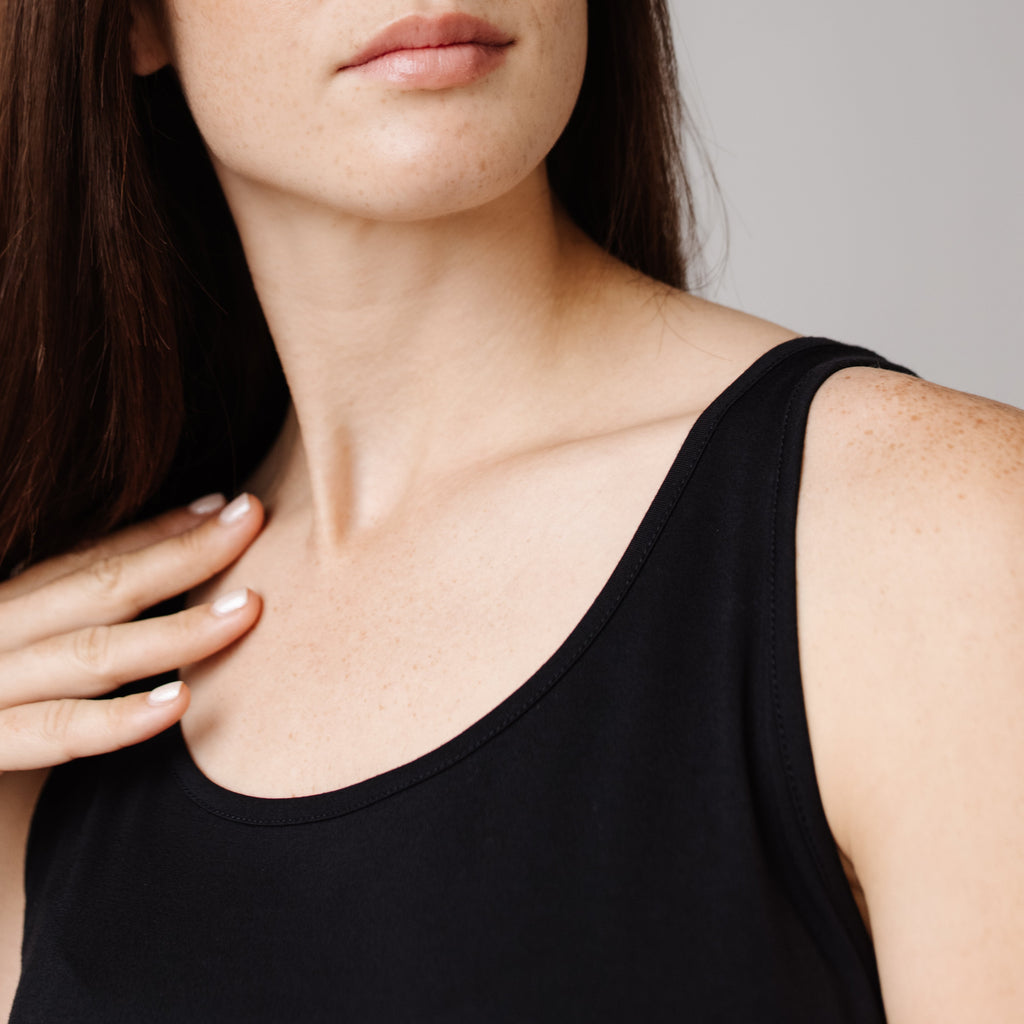 Women's Bamboo Stretch-Knit Lounge Tank