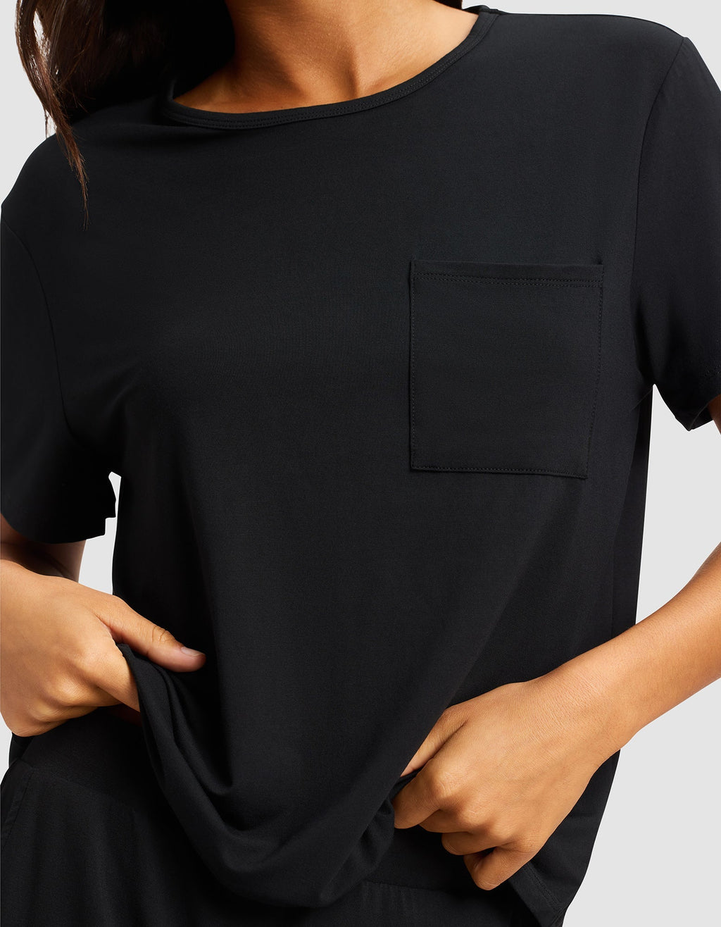 Women's Bamboo Stretch-Knit Lounge Tee