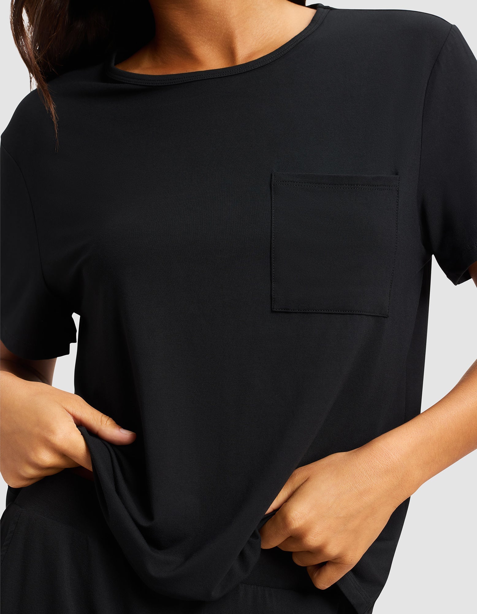 Women's Bamboo Stretch-Knit Lounge Tee